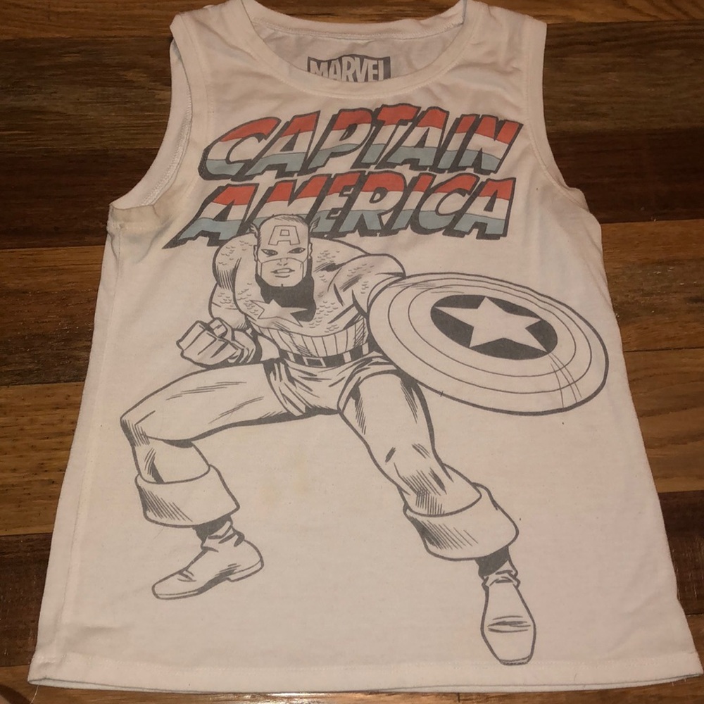 Captain American tank top